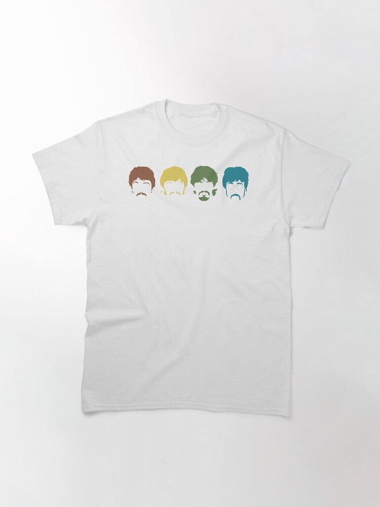 The Beatles Pop Art John Lennon Paul McCartney George Harrison Ringo Starr Classic T-Shirt