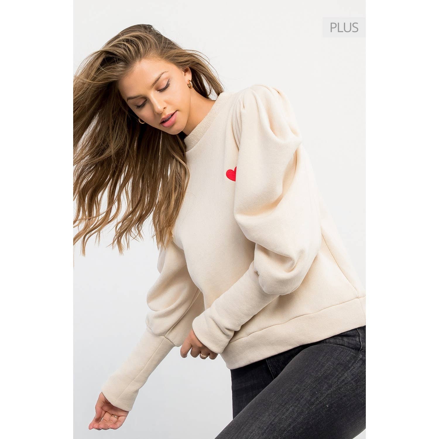 /Size Xl/ Bishop Sleeve Knit Sweater