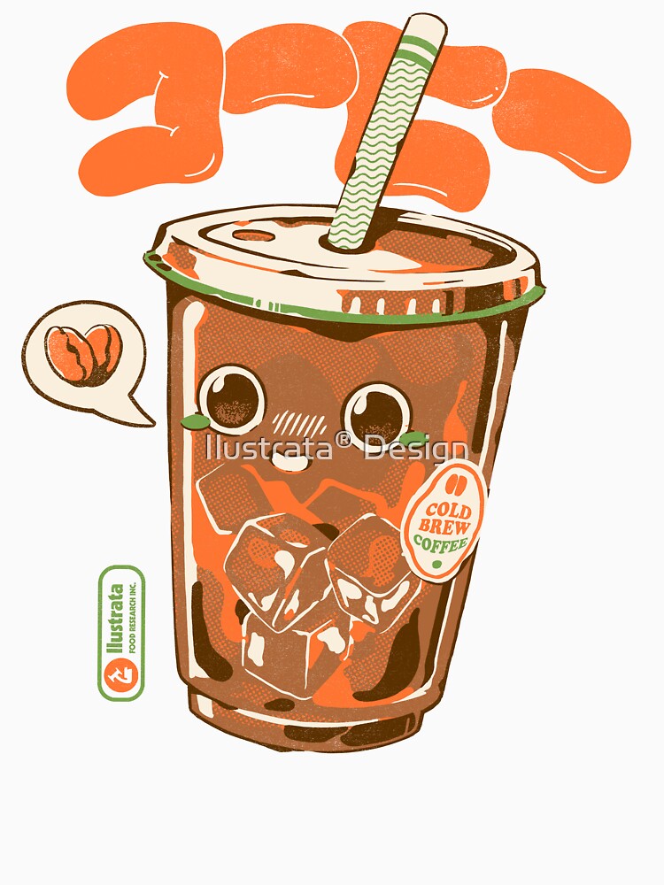 Cute Cold Brew Coffee by Ilustrata®