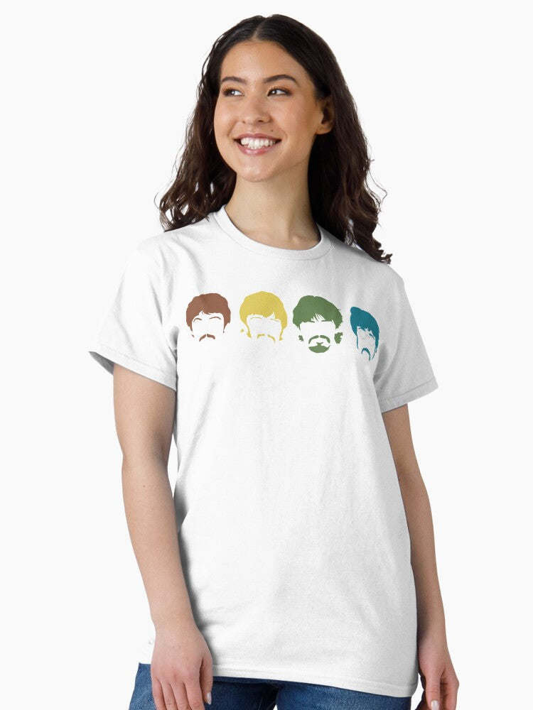 The Beatles Pop Art John Lennon Paul McCartney George Harrison Ringo Starr Classic T-Shirt